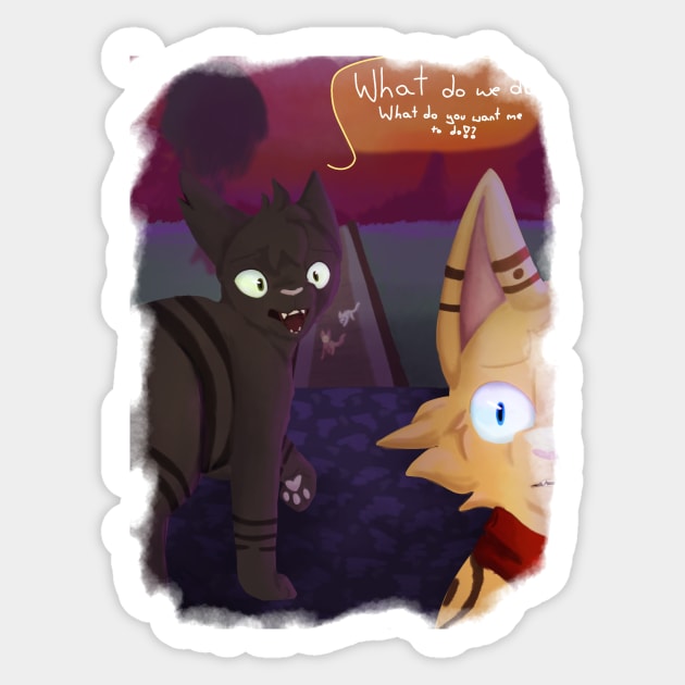 DSMP but cats Sticker by HuskyCannot